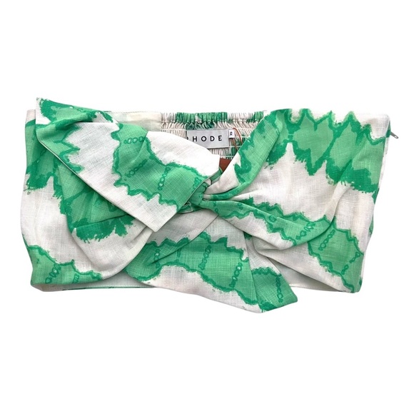 NWT RHODE Two Piece Matching Set - Toni Top / Safia Pant in Watercolor Zig Zag - Picture 3 of 12